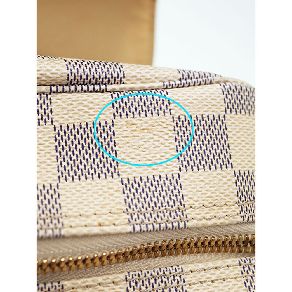 Louis Vuitton Azur Naviglio Shoulder Damier White Bag - Picture 5 of 8